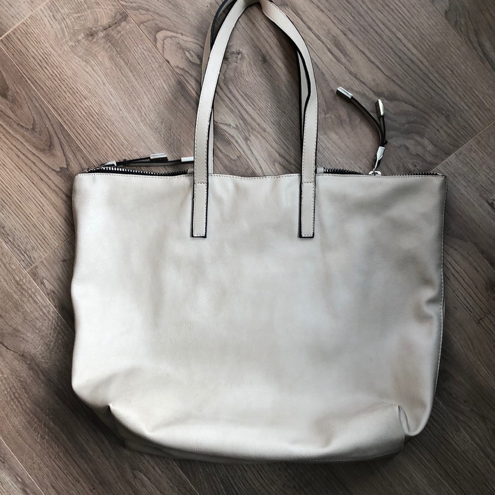 Large vegan leather purse